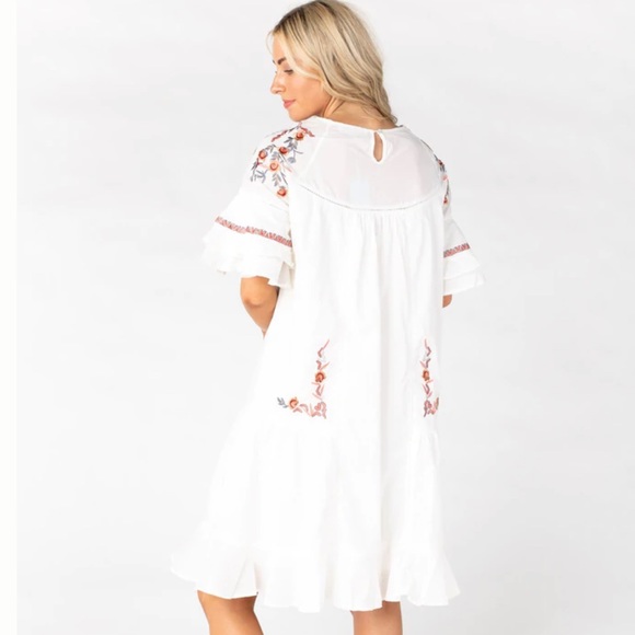 Brass & Roe by cts - Constance Embroidered Dress - Picture 3 of 13